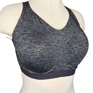 Victoria secret 36DD incredible lightweight knockout sports bra black gray